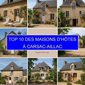 Top 3 des Maisons d'hôtes à Carsac-Aillac