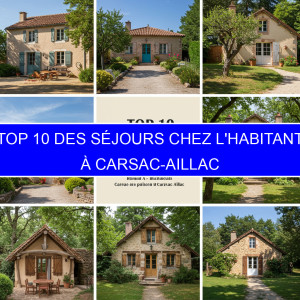 Top 1 des Séjours chez l'habitant à Carsac-Aillac