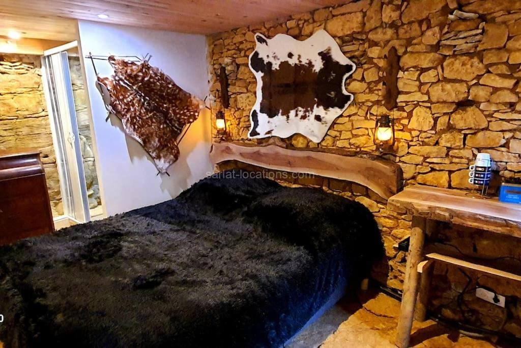 photo de Chambre rupestre indépendante dans gite du XVIII