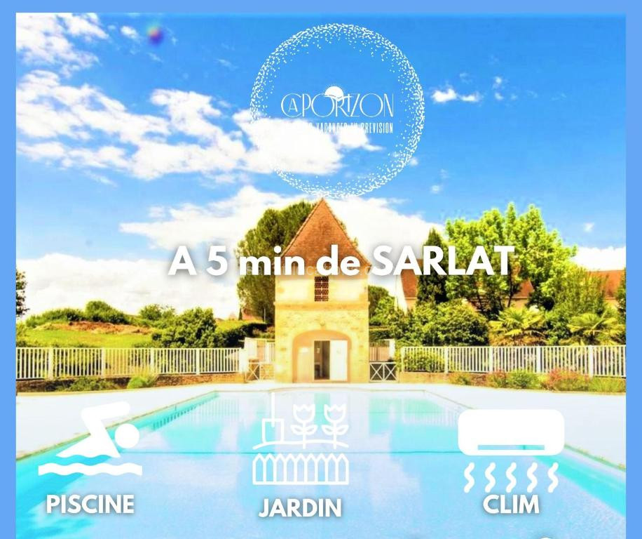 Photo de CAPORIZON-Carsac-Piscine-Gite Périgord Sarlat-Clim